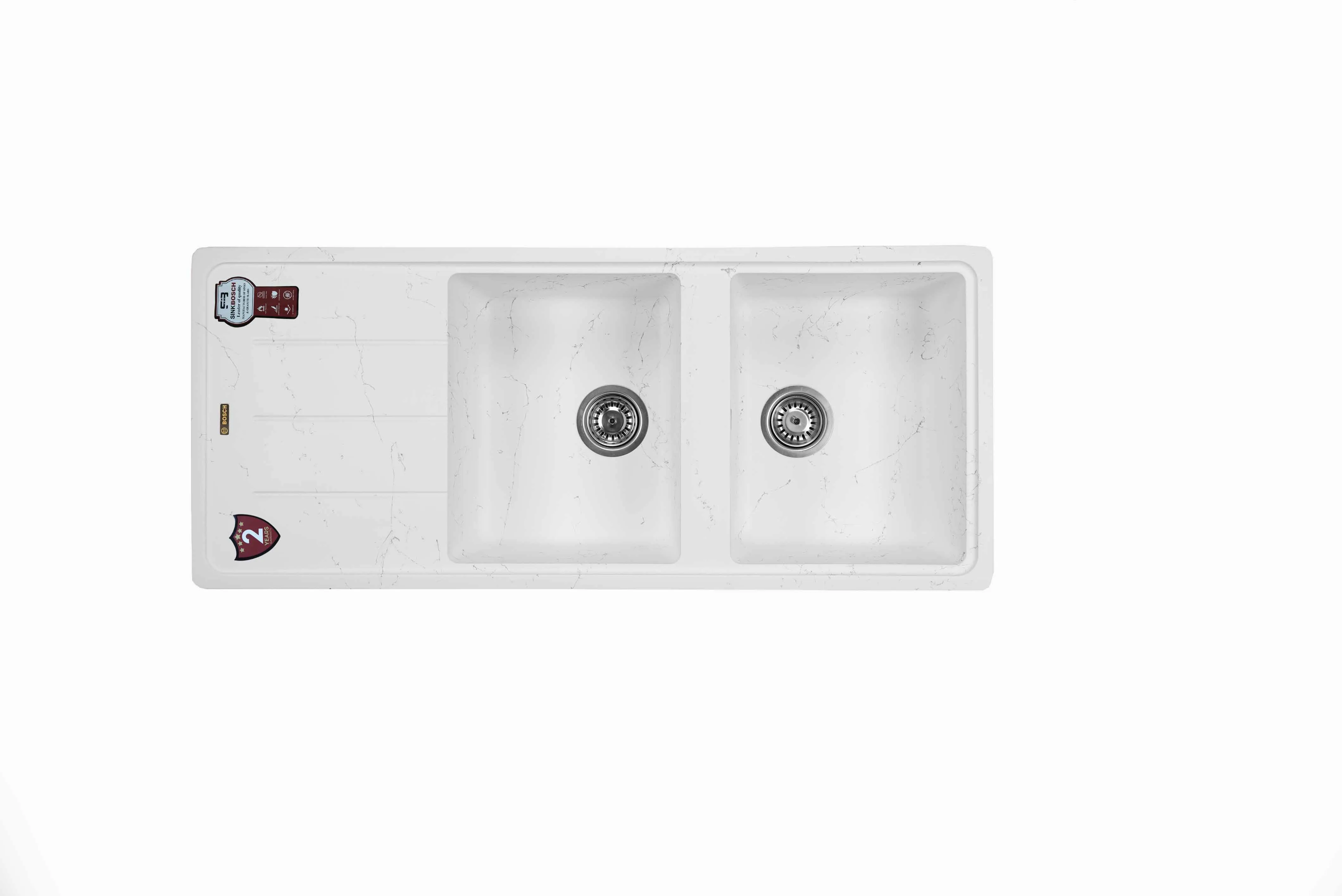 سینک ظرفشویی گرانیتی توکار H1003 - جزئیات نصب