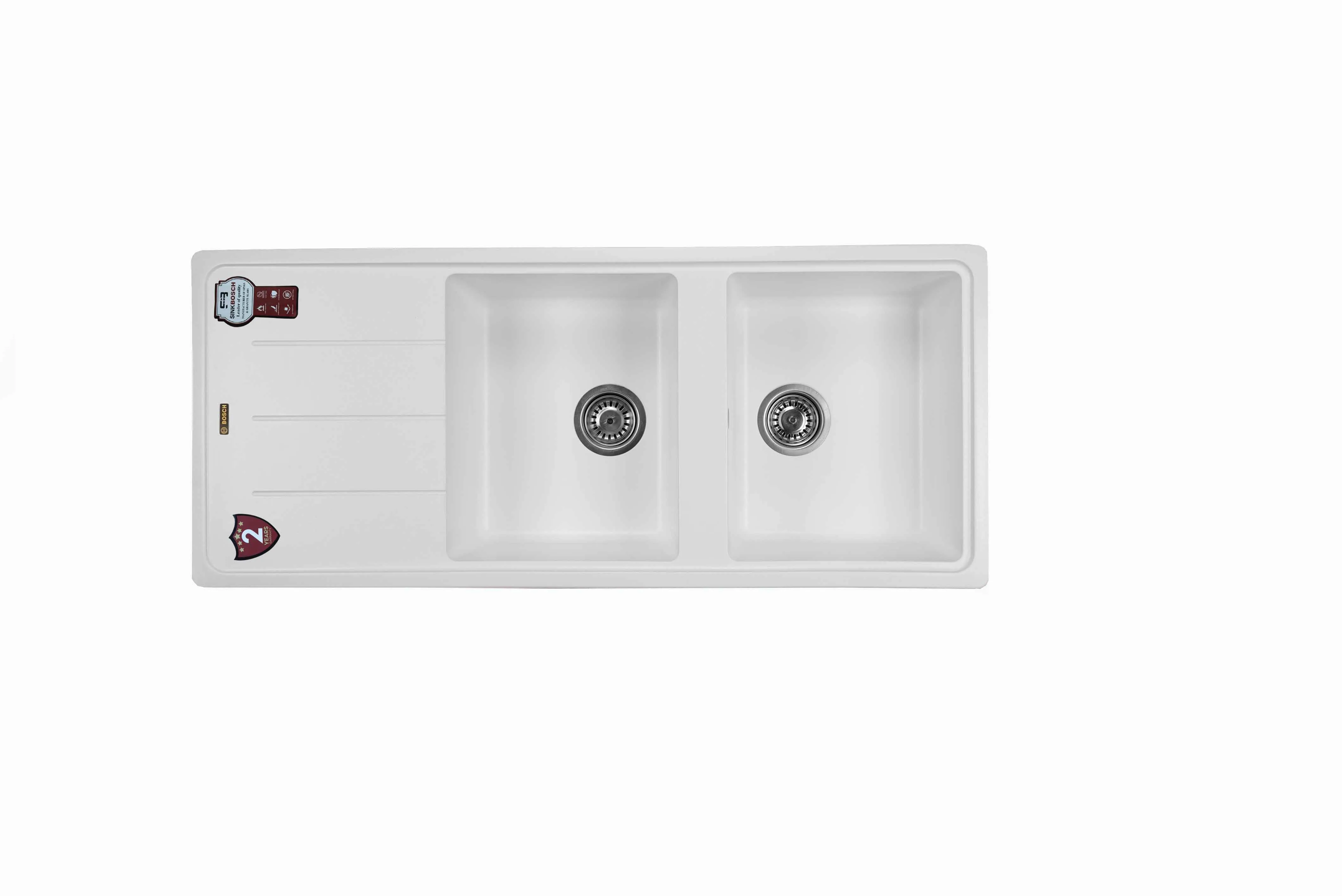 سینک ظرفشویی گرانیتی توکار H1003 - جزئیات نصب