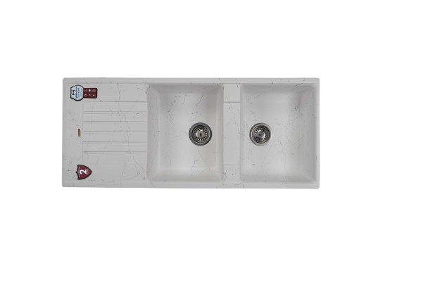 سینک گرانیتی دو لگنه مدل H1007