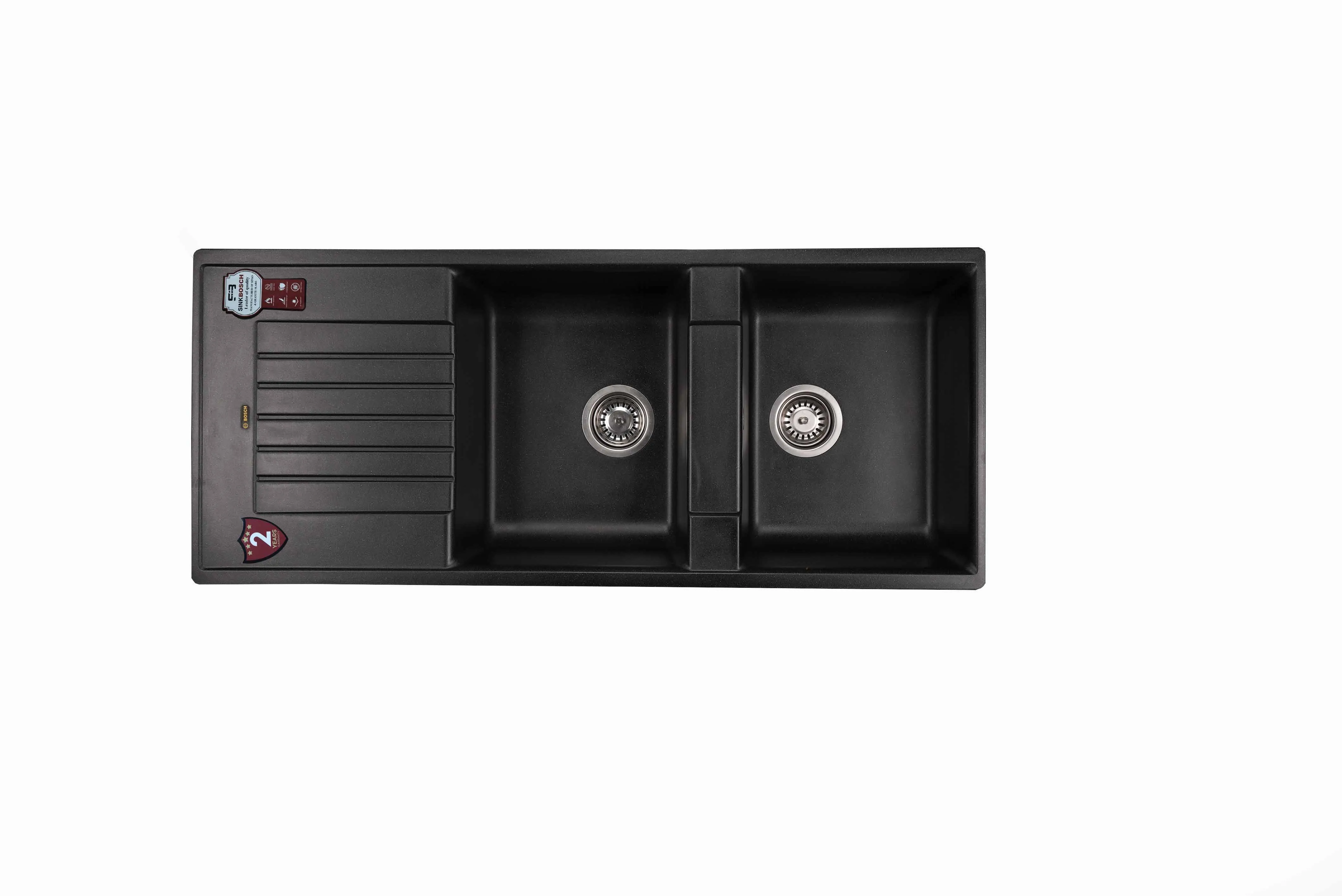 سینک ظرفشویی گرانیتی توکار H1007 - جزئیات نصب