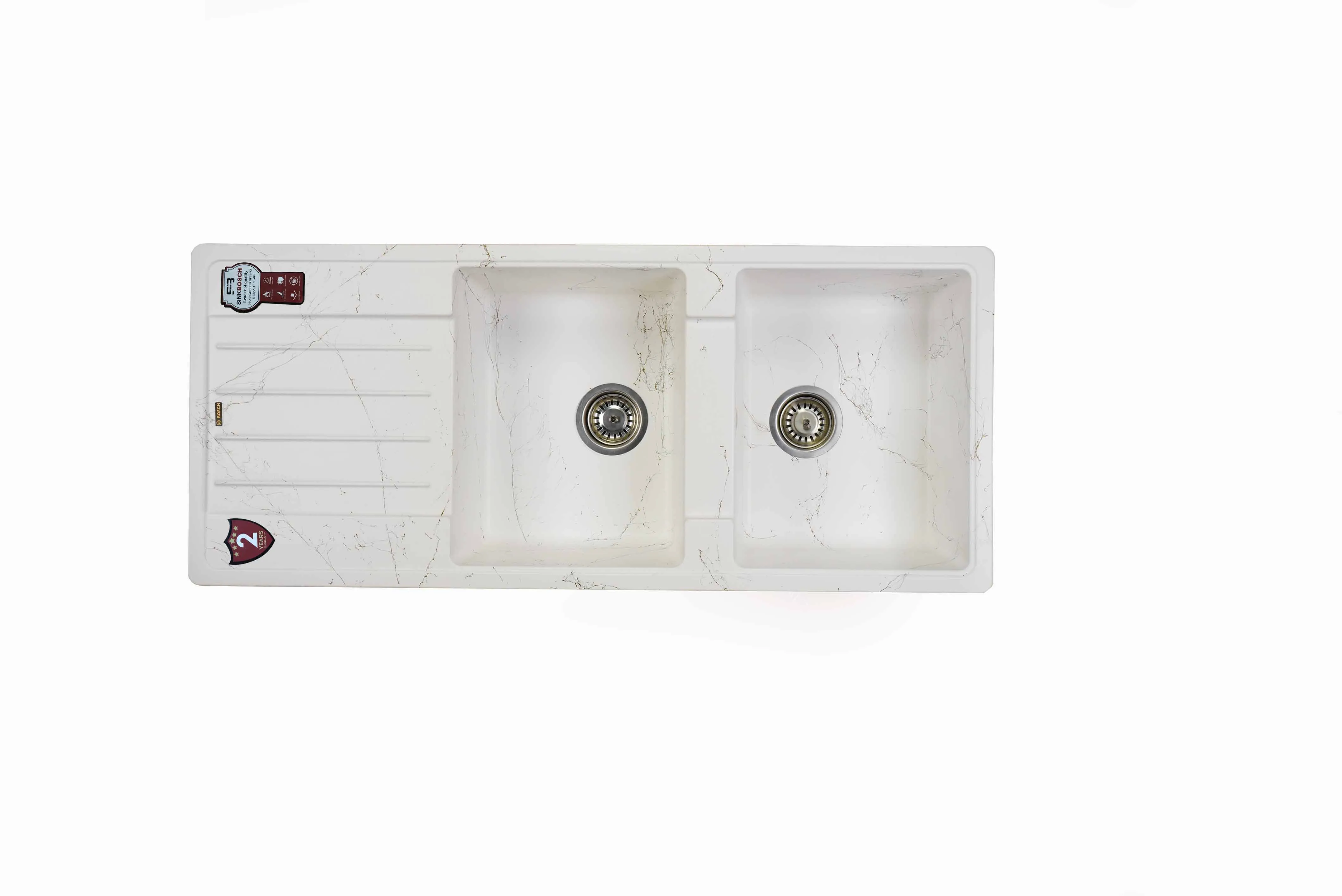 سینک ظرفشویی گرانیتی توکار H1008 - جزئیات نصب