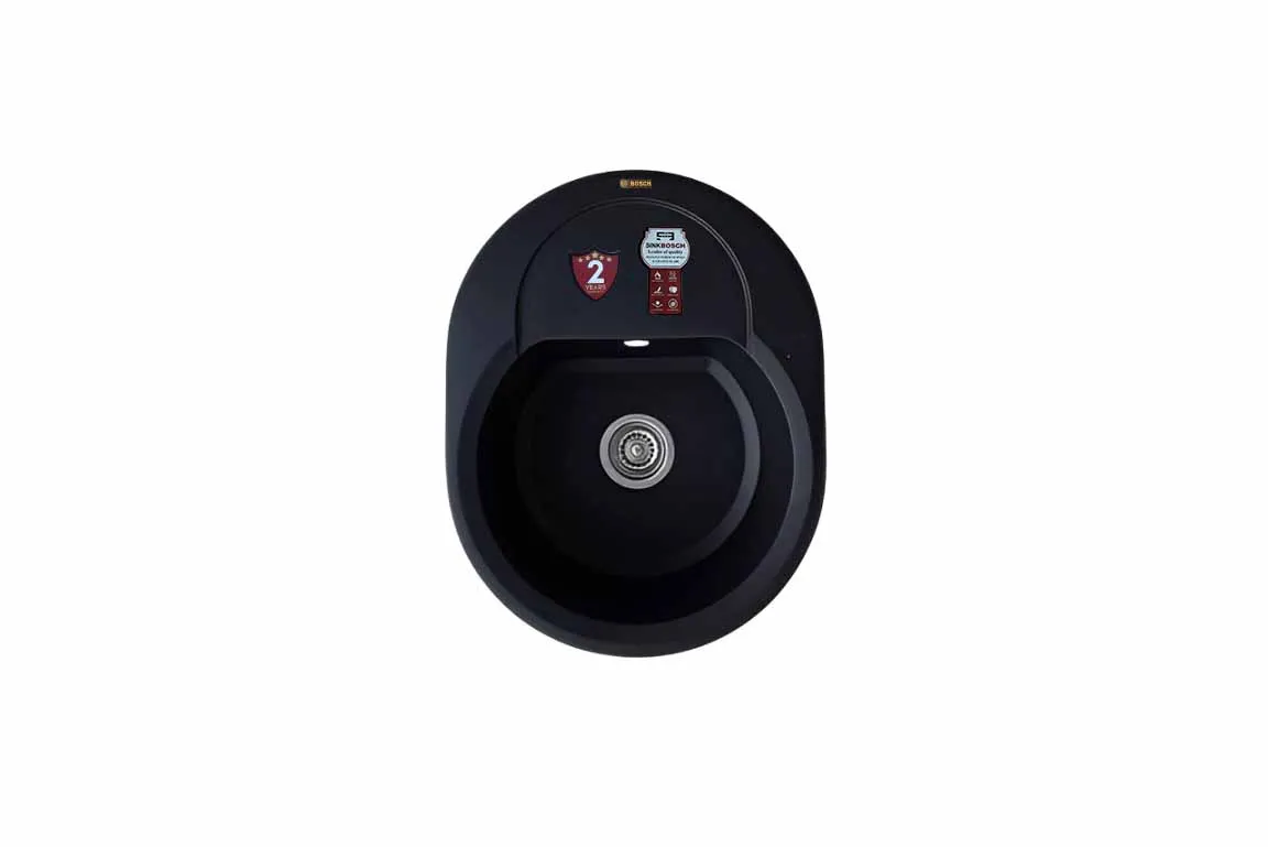 سینک ظرفشویی گرانیتی توکار H101 - جزئیات نصب