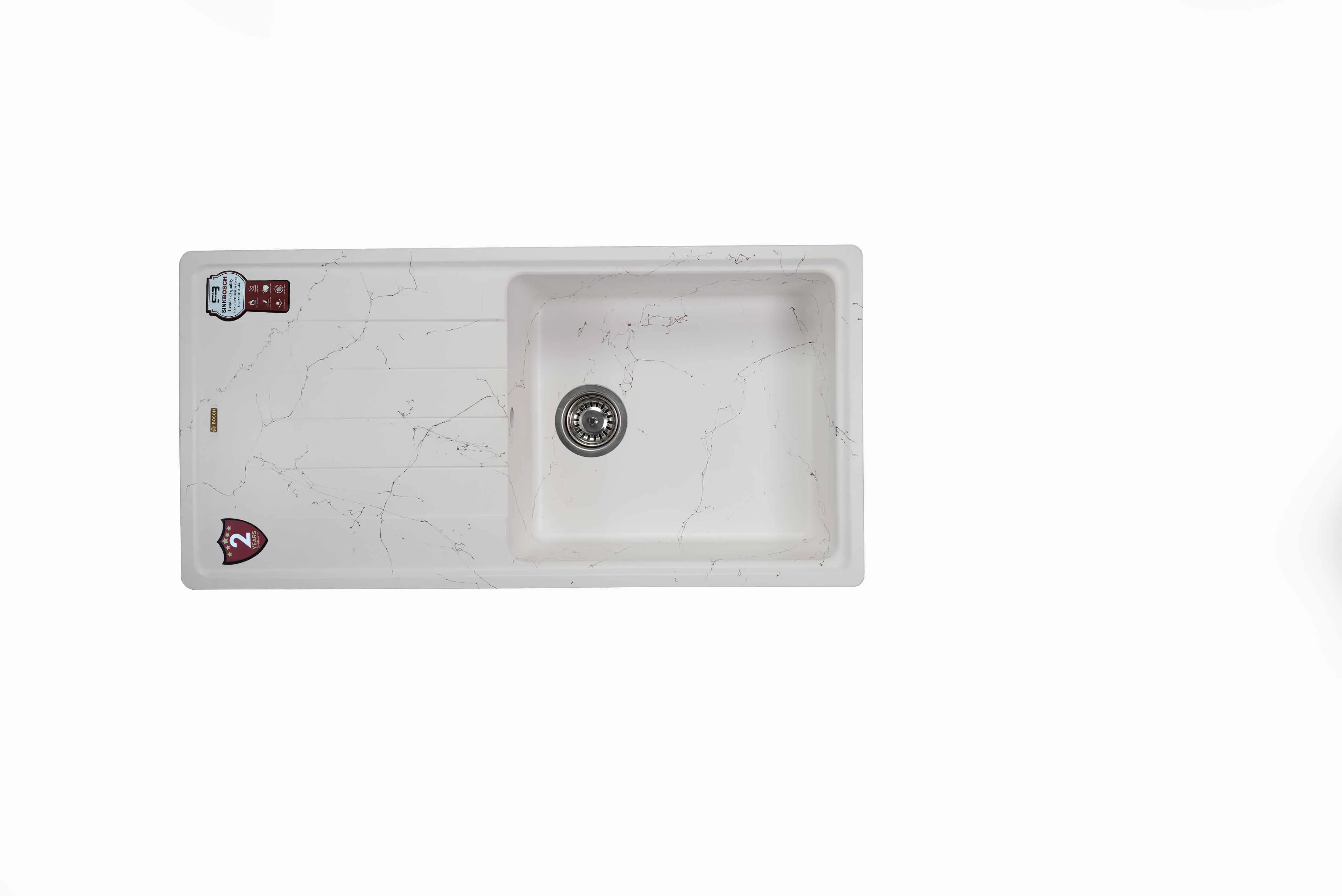 سینک ظرفشویی تک لگنه H201 بوش - نمای نزدیک