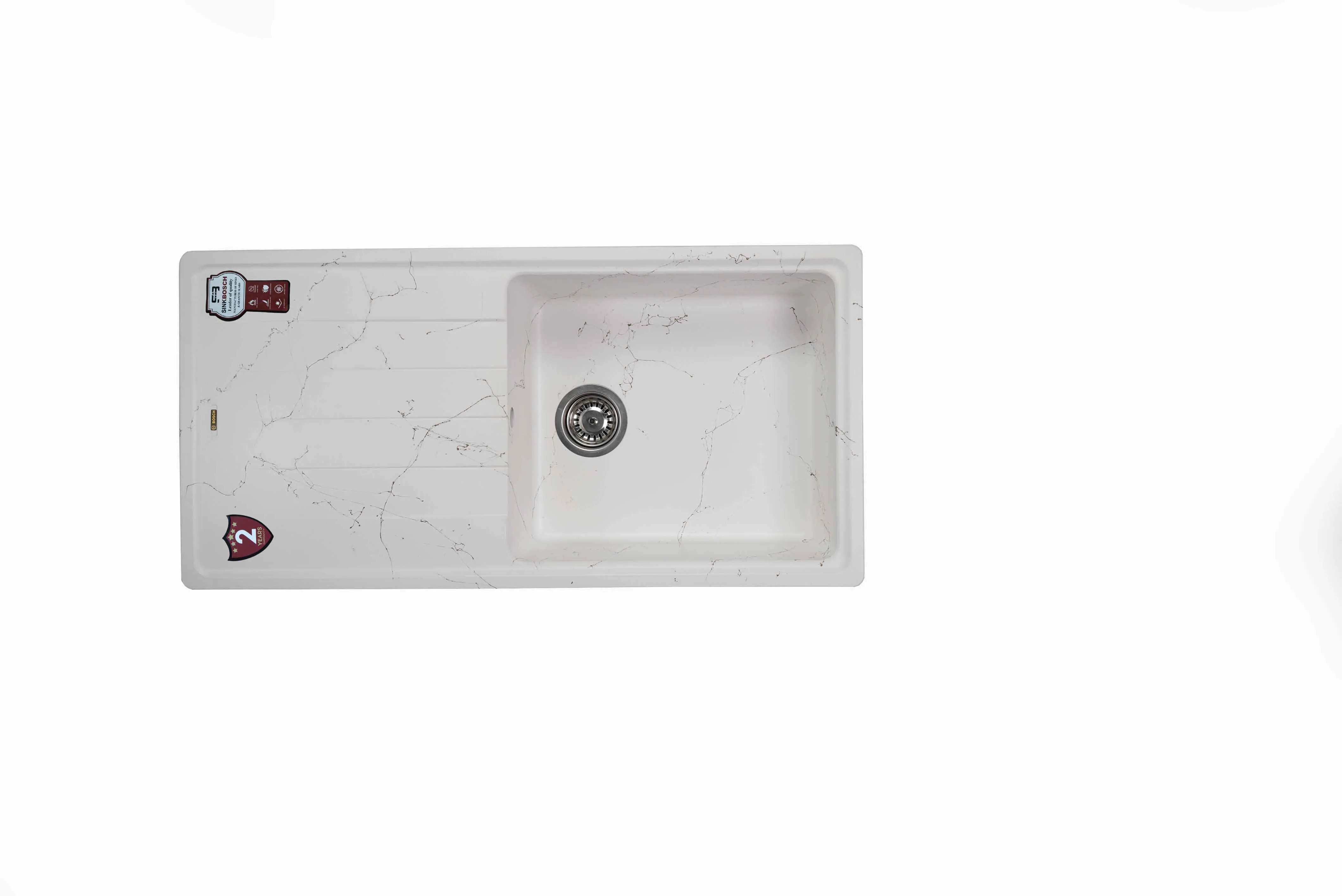 سینک ظرفشویی گرانیتی توکار H201 - جزئیات نصب